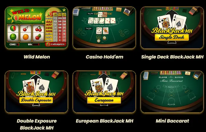 Spin Arena Casino Spielübersicht